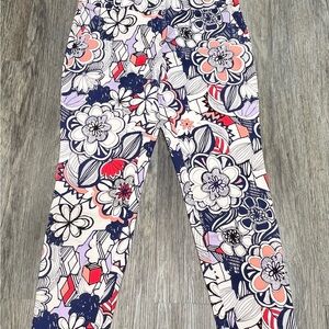EXPRESS Floral Capri Pants